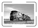 ATSF 688 West at MP688 on the Needles Sub. February 1997 * 800 x 537 * (141KB)